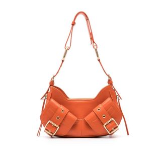 Francesco Biasia Tassen, Dames, Bruin, ONE Size, Oranje/Goud Mode Tas