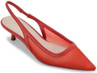 Yosi Samra Delilah Slingback Pump in Red at Nordstrom, Size 7.5
