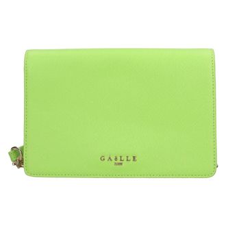 Ga&euml;lle Paris Dames, Accessoires, Groen, Maat: ONE Size Leer