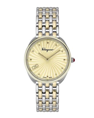 Ferragamo Womens Cuir Watch