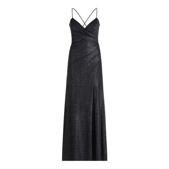 Vera Mont Kleedjes, Dames, Blauw, XL, Nauwsluitende Maxi Avondjurk