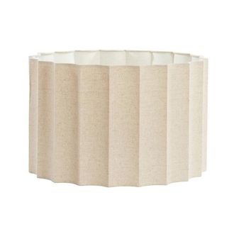 Light & Living Pantalla De L&aacute;mpara - Disli - Beige - Textil - &Oslash; - Light&living