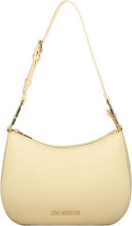 Love Moschino Schoudertas in elegant veelzijdig eco-leer - Dames - Schoudertassen - Wit - ONE Size - Leer - Tassen