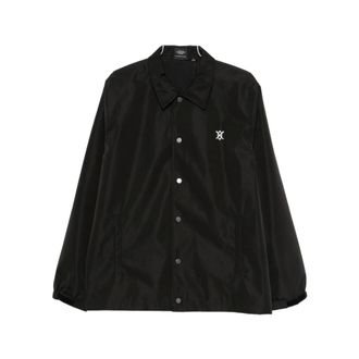 Daily Paper Clothing Light Jackets, male, Black, Size: XL Alias Dias Coach Jacket