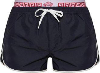 Versace Uomo, Costumi da bagno, Blu, 3Xl, new