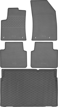 OEM Juego De Alfombrillas De Goma Para Coche Y Alfombrilla Para Maletero Para Citro&euml;n C3 Aircross Crossover A Partir De Noviembre De 2017