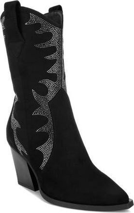 Rag & Co. Rambler Microstud Western Boot in Black at Nordstrom Rack, Size 10