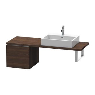 Duravit Consola Baja L-cube 420x477x400mm Nogal Geb