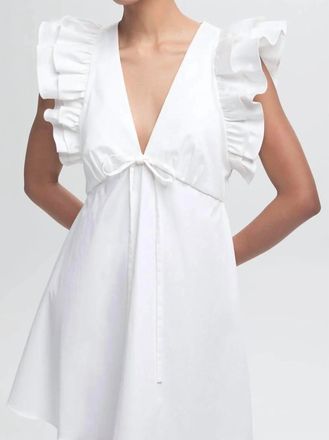 Kika Vargas Nola Dress In White
