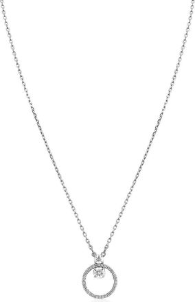 Swarovski Constella Pendant Cz Rhodium Shiny White