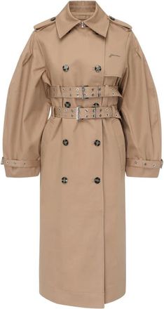 Ganni Donna, Cappotti, Beige, XS, new