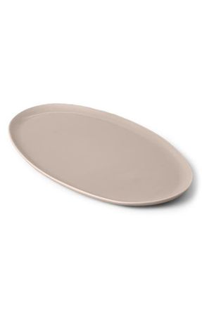 Fable Interiors The Oval Serving Platter in Desert Taupe at Nordstrom