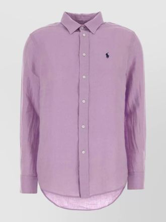 Polo Ralph Lauren linen shirt long sleeves button collar