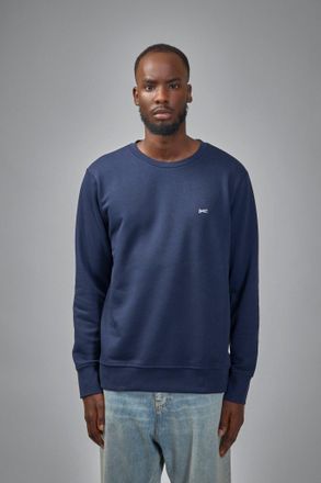 Denham Scissor Crewneck Navy Blazer - Regular Fit