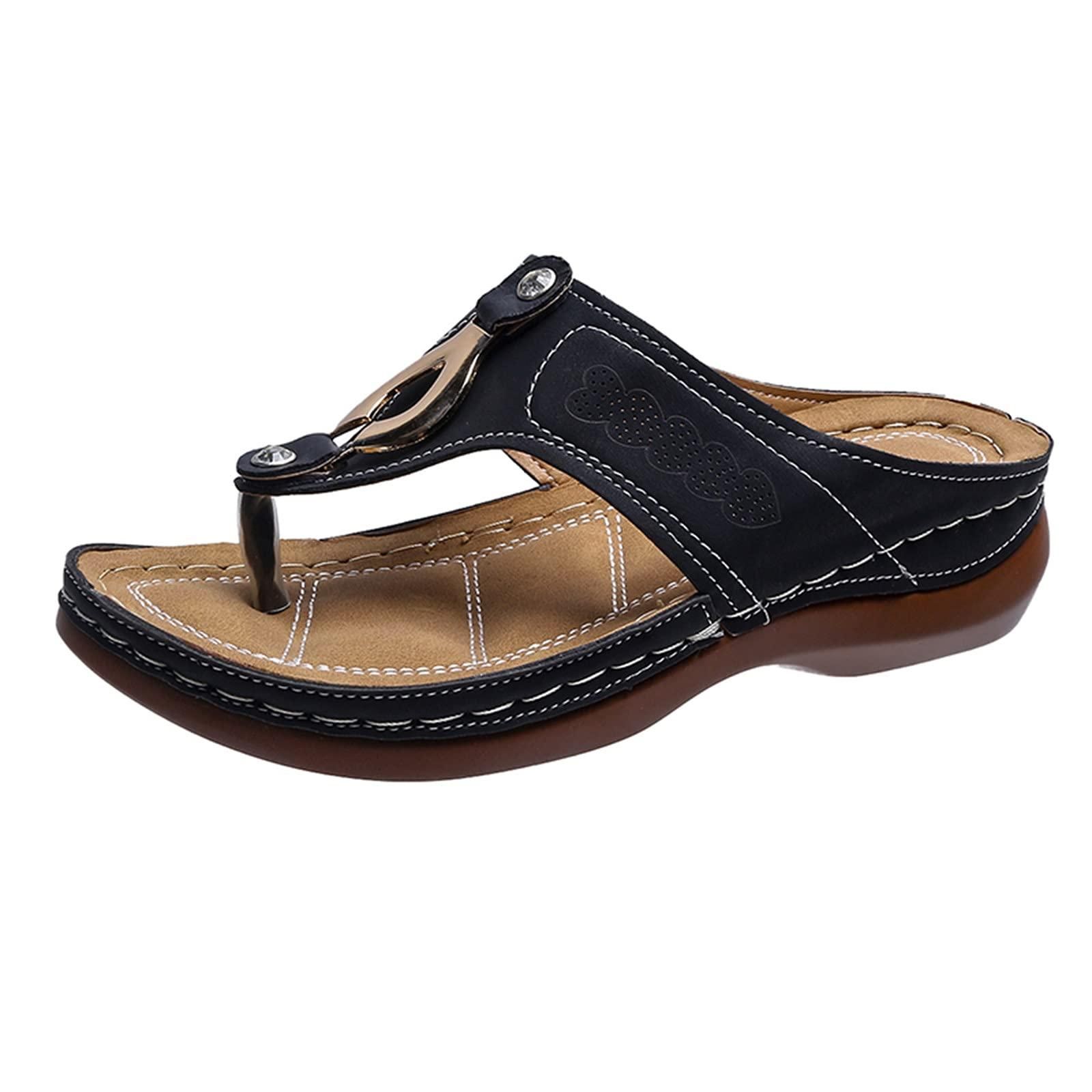 Sandales Orthopédiques Femme Vivastep - Semelle Antidérapante, Soutien De La Voûte Plantaire, Confort Maxi