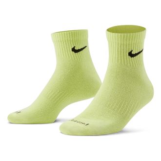 Nike Plus Lightweight Ankle Socks Unisex 3Pairs Yellow/Gray/Navy SX6893-913