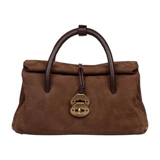 Zanellato Dames, Tassen, Bruin, Maat: ONE Size Zijde