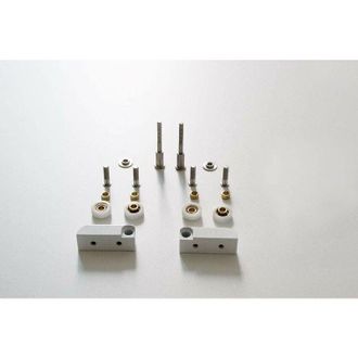 OEM Rueda Doble Para Puerta Corredera De Ducha Samo Ric1075 Blanco - Blanco