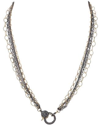 Margo Morrison Vermeil Diamond Necklace