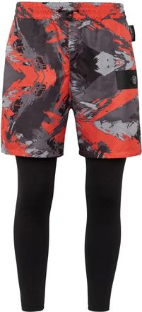 Plein Sport Running Pants - Heren - Trainingsbroeken - Veelkleurig - XL - Polyester - Fitness