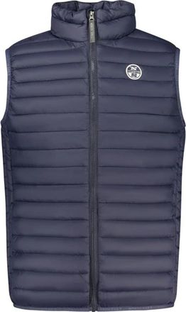 North Sails Blu Poliammide Jas - Heren - Bodywarmers - Blauw - M - Jassen