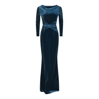 La Petite Robe Di Chiara Boni Gowns, female, Blue, Size: 3XL Chiara Boni La Petite Robe Dresses