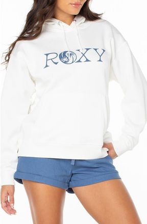 Roxy Wailea Graphic Hoodie in Cloud Dancer at Nordstrom, Size Xx-Large