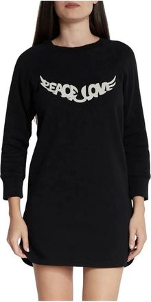 Zadig&Voltaire Abito Diaz Peace&Love - - Dresses - Donna - Nero - S