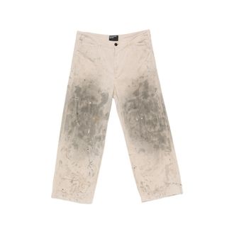 Enfants Riches Deprimes Paint-splatter Distressed Jeans