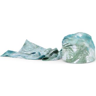 Eugenia Kim Gigi Satin Head Wrap in Sage at Nordstrom