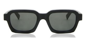Retro Superfuture CARO BLACK MATTE NJS Mens Sunglasses Black Size 52
