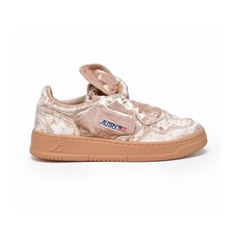 Autry Medalist Low - Dames - Schoenen - Beige - Maat: 36 EU Su&egrave;de