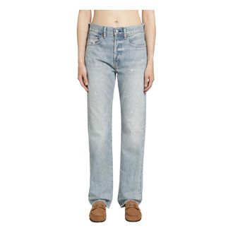 Polo Ralph Lauren Jeans, Dames, Blauw, W26, Straight Jeans