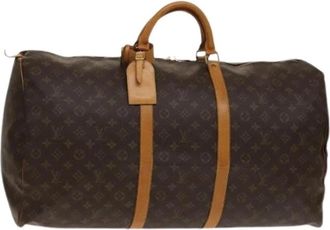 Louis Vuitton Pre-owned Weekend Bags, female, Brown, Size: ONE SIZE Pre-owned Canvas louis-vuitton-bags