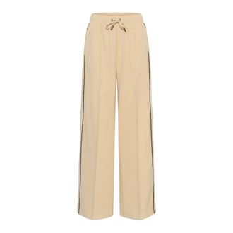 Saint Tropez Pantalones Anchos - Trousers - Mujer - Beige - 2XL