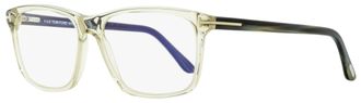 Tom Ford TF5479B Blue Block Rectangular Eyeglasses - Gray