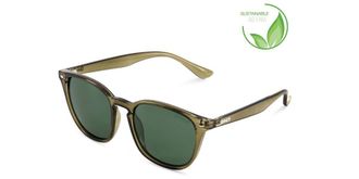 Sinner Sorai Polarized SISU-939-75-P28 Mens Sunglasses Green Size 50