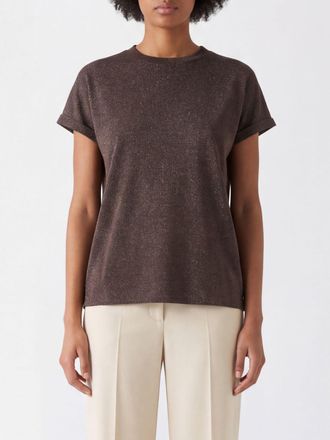 Brunello Cucinelli Top Woman color Brown