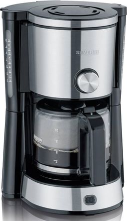 Severin Ka 4825 Cafetera De Filtro Acero Inoxidable Y Negro 1,25 L