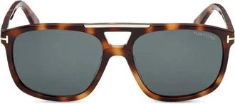Tom Ford Brianna-02 Zonnebril - unisex - Zonnebrillen - Bruin - 58 MM - Accessoires