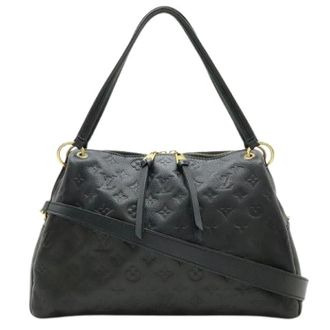 Louis Vuitton Pre-owned Pont Neuf Monogram Empreinte tote bag - Dames - Pre-owned - Zwart - Maat: ONE Size Leer