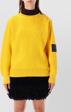 Loewe wool asymmetric zip-up sweatshirt