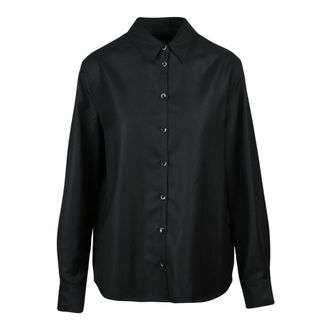 Nine In The Morning Alaska overhemd - Dames - Blouses & Shirts - Zwart - Maat: M Zijde