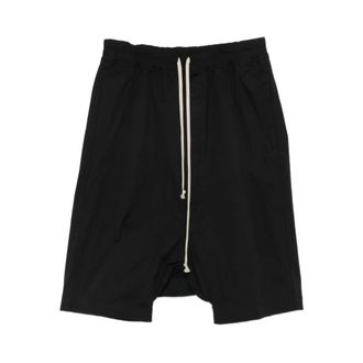 Rick Owens Casual Shorts, male, Black, Size: M Pods Shorts