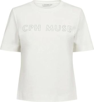 Copenhagen Muse Donna, Top, Bianco, XS, new