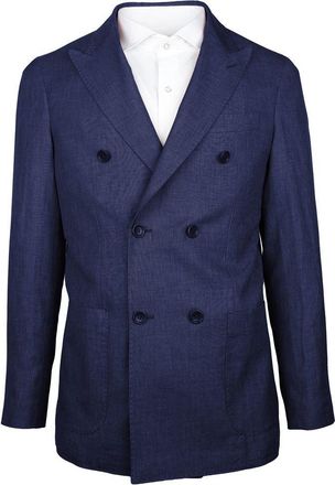 Made in Italy Linen Mens Blazer