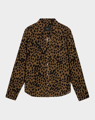 Rails Josephine Printed Long-Sleeve Shirt