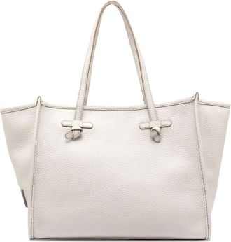 Gianni Chiarini leather tote bag - women - Leather - OS - White