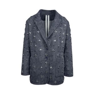 S.W.O.R.D 6.6.44 S.w.o.r.d 6.6.44, Dames, Jassen, Grijs, Maat: XS Suède