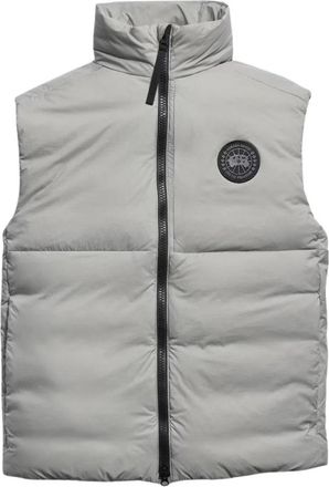 Canada Goose Lodge Vest - Heren - Bodywarmers - Grijs - M - Leer - Jassen